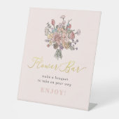 Signe De Table Bouquet floral Fraîcheur du Marché (Recto)