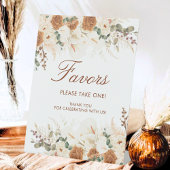 Signe De Table Bright Terracotta Calla Lilies Favors