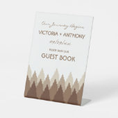 Signe De Table Brown Forest Range Mariage (Recto)