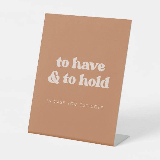 Signe De Table Brun élégant à avoir et à tenir une couverture Mar (Recto)