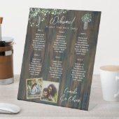 Signe De Table BUDGET 6 Tableau Sièges Rustiques Gypsophila (In SItu)