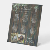 Signe De Table BUDGET 6 Tableau Sièges Rustiques Gypsophila (Recto)