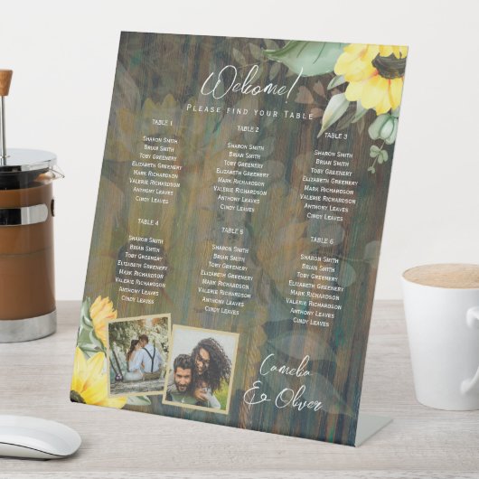 Signe De Table BUDGET 6 Tableau SUSPENDANTES Rustiques EN Bois PH (In SItu)