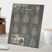 Signe De Table BUDGET 7 Tableau Sièges Rustiques Gypsophila (In SItu)