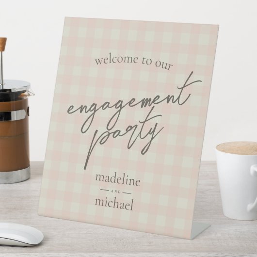 Signe De Table Buffalo Plaid (In SItu)