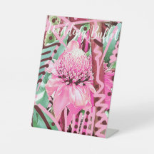 Buffet Mariage de la Fleur de Vie Tropicale