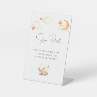 Signe De Table Bunny Dreams Baby shower neutre