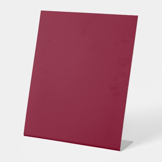 Signe De Table Burgundy (Recto)