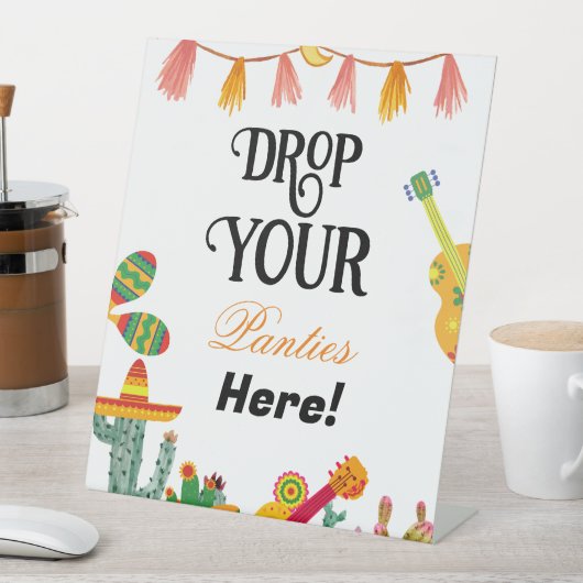 Signe De Table Cactus Panties Drop Bachelorette Party Jeu (In SItu)