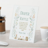 Signe De Table Cadeau de couches pour Baby Shower Livre d'Histoir (In SItu)