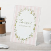 Signe De Table Cadeau de mariage de poire parfaite (In SItu)