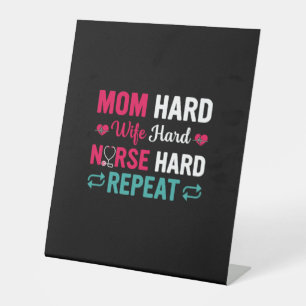 Signe De Table Cadeau infirmière Maman Grosse Femme Infirmière