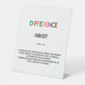 Signe De Table Cadeaux Créateurs De Différences Pour Femmes, Cade (Recto)