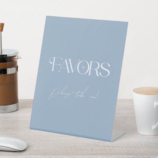 Signe De Table Cadeaux de Baby Shower Something Blue Before I Do (In SItu)