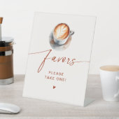 Signe De Table Cadeaux de café pour la douche de mariée (In SItu)