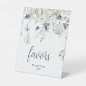 Signe De Table Cadeaux de Fête de Fleurs d'Hiver (Recto)