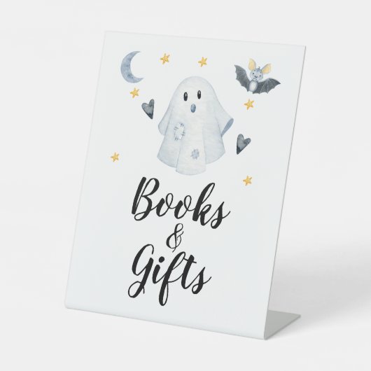 Signe De Table Cadeaux de Fête Prénatale pour Bébé Fantôme d'Hall (Recto)