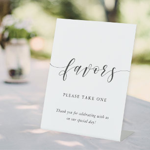 Signe De Table Cadeaux de mariage de calligraphie moderne Table
