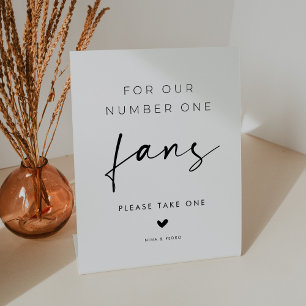 Signe De Table Cadeaux de mariage pour nos fans numéro un