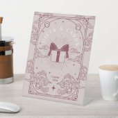 Signe De Table Cadeaux et cartes Baby shower Tarot rose (In SItu)