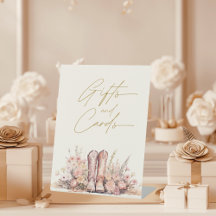 Cadeaux Et Cartes Bottes Floral Fête des mariées