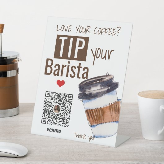 Signe De Table Café Boutique Astuce Ton Café Barista (In SItu)