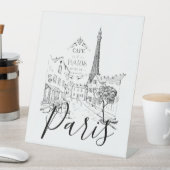 Signe De Table Café Paris (In SItu)