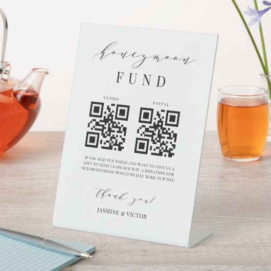 Signe De Table Caisse de lune de miel Symbole de mariage Réceptio (In SItu)