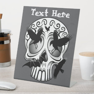 Signe De Table Calaveras décoratives Halloween