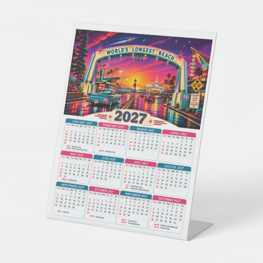 Signe De Table Calendrier 2027 003 (Recto)