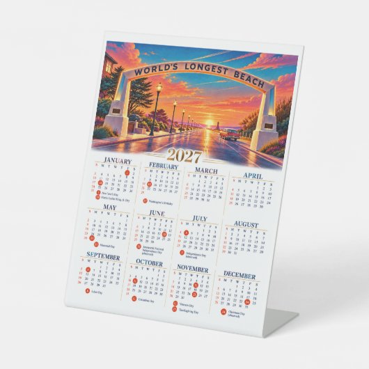 Signe De Table Calendrier 2027 004 (Recto)