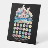 Signe De Table Calendrier ramadan personnalisé de 30 jours (Recto)