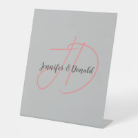 Calligraphie classique tendance monogramme