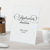 Signe De Table Calligraphie Mariage Infirmière Hydratation Statio (In SItu)