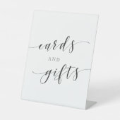 Signe De Table Calligraphie moderne Cartes de mariage et cadeaux (Recto)