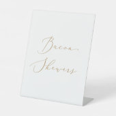 Signe De Table Calligraphie Or Delicate Simple Bacon Skewers (Recto)