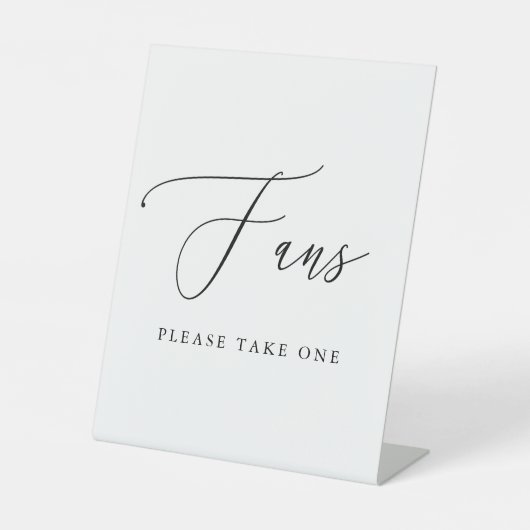 Signe De Table Calligraphie simple Programme de mariage rustique (Recto)