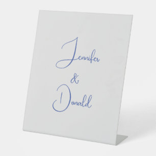 Signe De Table Calligraphie tendance écriture classique simple pe