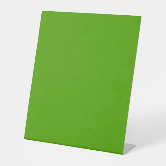 Signe De Table Calm & simple lime green textured background  (Recto)