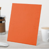 Signe De Table Calm & simple orange textured background (In SItu)