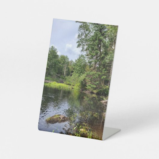 Signe De Table Calme et Tranquille (Recto)