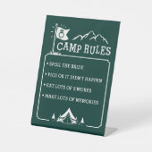 Signe De Table Camp Bachelorette (Recto)