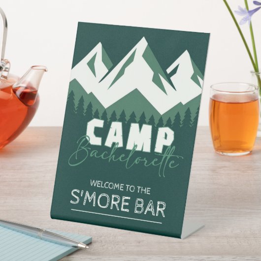 Signe De Table Camp Bachelorette (In SItu)