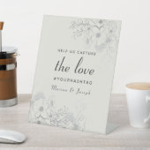 Signe De Table Capturez le hashtag Mariage Love (In SItu)