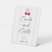Signe De Table Cards and Gifts Coquette Cherry Bridal Shower (Recto)