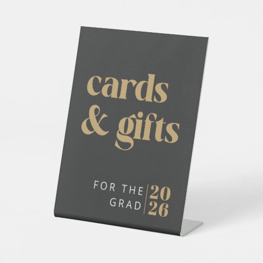 Signe De Table Cards & Gifts Graduation Party (Recto)