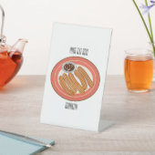 Signe De Table Caricature de Churro (In SItu)