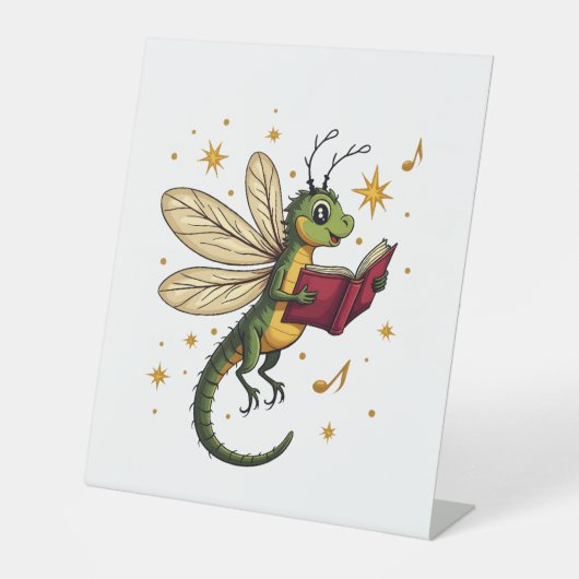 Signe De Table Caroling Dragonfly (Recto)