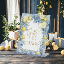 Carrelage bleu citron italien Italie enterrement d