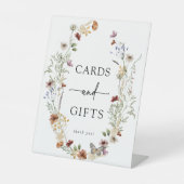 Signe De Table Carte Boho et cadeaux (Recto)